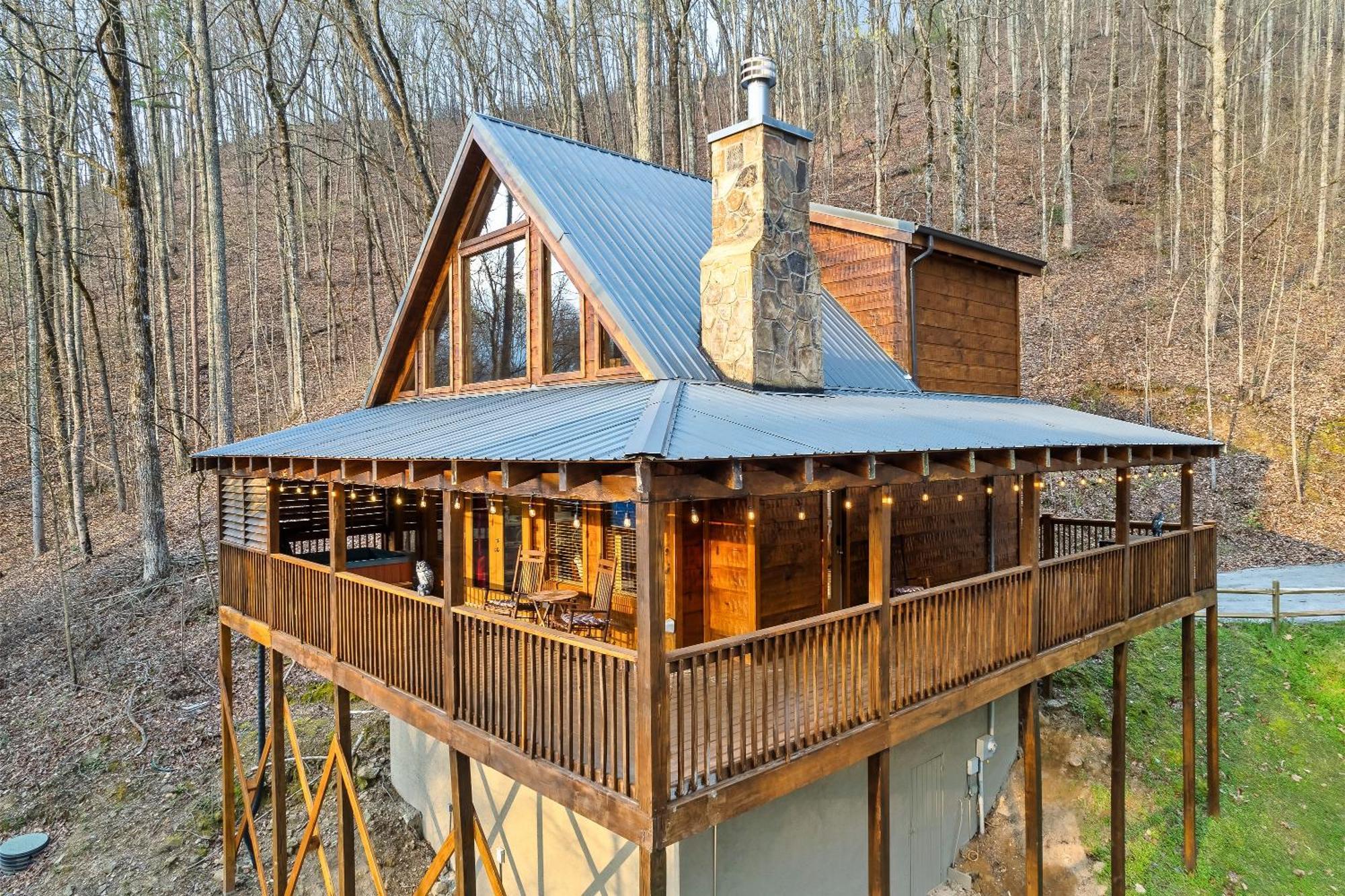 Private! Hot Tub, Views, & Games Villa Sevierville Exterior photo